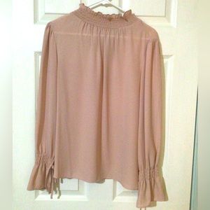 Vince Camuto medium- long sleeve blouse- soft pink color